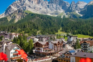 Trentino: San Martino di Castrozza to Passo Rolle in 13 minutes