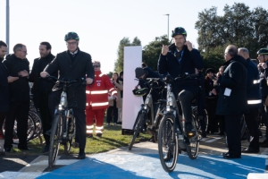 Pedalaria, a cycle path from Leonardo da Vinci airport to Fiumicino