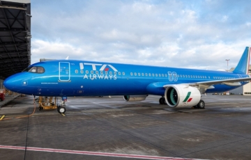 ITA Airways: Aneri Prosecco in Businesss Class on all flights 