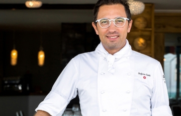 Michelin chef Stefano Ciotti is the star at the 5-star Hotel Excelsior in Pesaro 