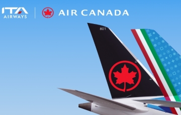 ITA Airways partners with Air Canada: new codeshare from 21 July