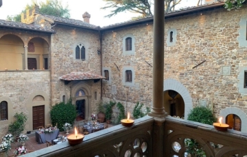Castello Il Palagio: history, food and wine for events and weddings 