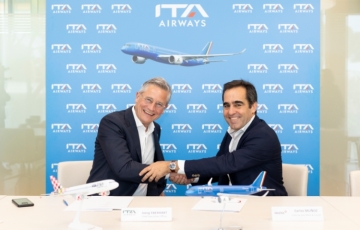 ITA Airways and Volotea sign a new bilateral codeshare agreement
