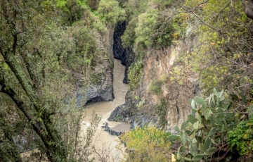 The Alcantara Gorges. Enchantment in Sicily for nature and sport enthusiasts