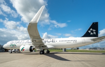 ITA Airways: the new A321neo sporting the Star Alliance livery