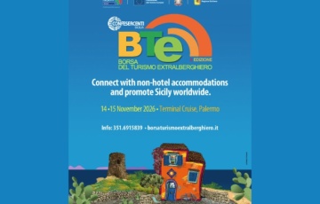Palermo Fam Trip: BTE Non-hotel Tourism Exchange 12-16 November 2026